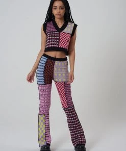 The Ragged Priest Snowflake Vest WOMEN'S