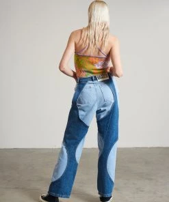 The Ragged Priest Circle Layered Dad Jean WOMEN'S