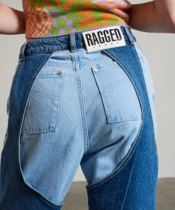 The Ragged Priest Circle Layered Dad Jean WOMEN'S