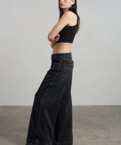 The Ragged Priest Sweeper Jean Charcoal