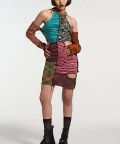 The Ragged Priest Peacekeeper Patchwork Dress NEW ARRIVALS