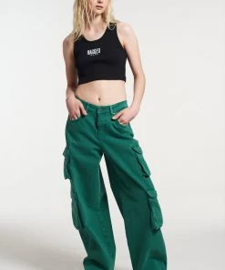 The Ragged Priest NEW ARRIVALS Combat Release Jean - Green