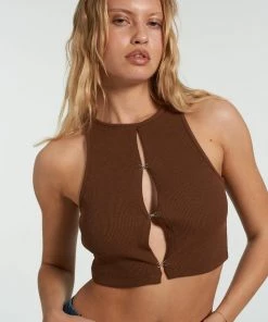 The Ragged Priest Milk It Tide Rib Vest NEW ARRIVALS