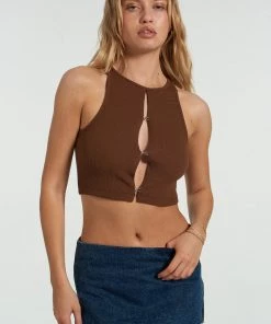 The Ragged Priest Milk It Tide Rib Vest NEW ARRIVALS