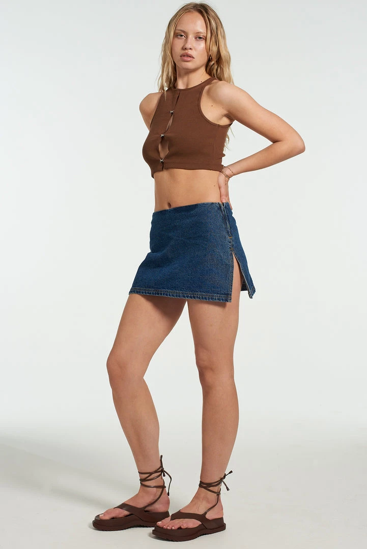 The Ragged Priest Milk It Tide Rib Vest NEW ARRIVALS 3 The Ragged Priest Milk It Tide Rib Vest NEW ARRIVALS