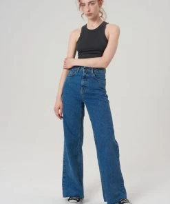 The Ragged Priest Trip Jean - Mid Blue