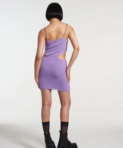 The Ragged Priest Venus Fluffy Mini Dress