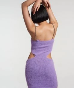 The Ragged Priest Venus Fluffy Mini Dress