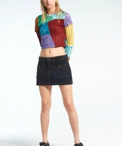 The Ragged Priest NEW ARRIVALS Visitor Patchwork Knit