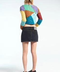 The Ragged Priest NEW ARRIVALS Visitor Patchwork Knit