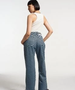 The Ragged Priest Wave Jean - Blue WOMEN'S