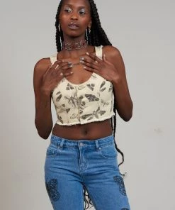 The Ragged Priest Milk It Wing Top WOMEN'S 9 The Ragged Priest Milk It Wing Top WOMEN'S