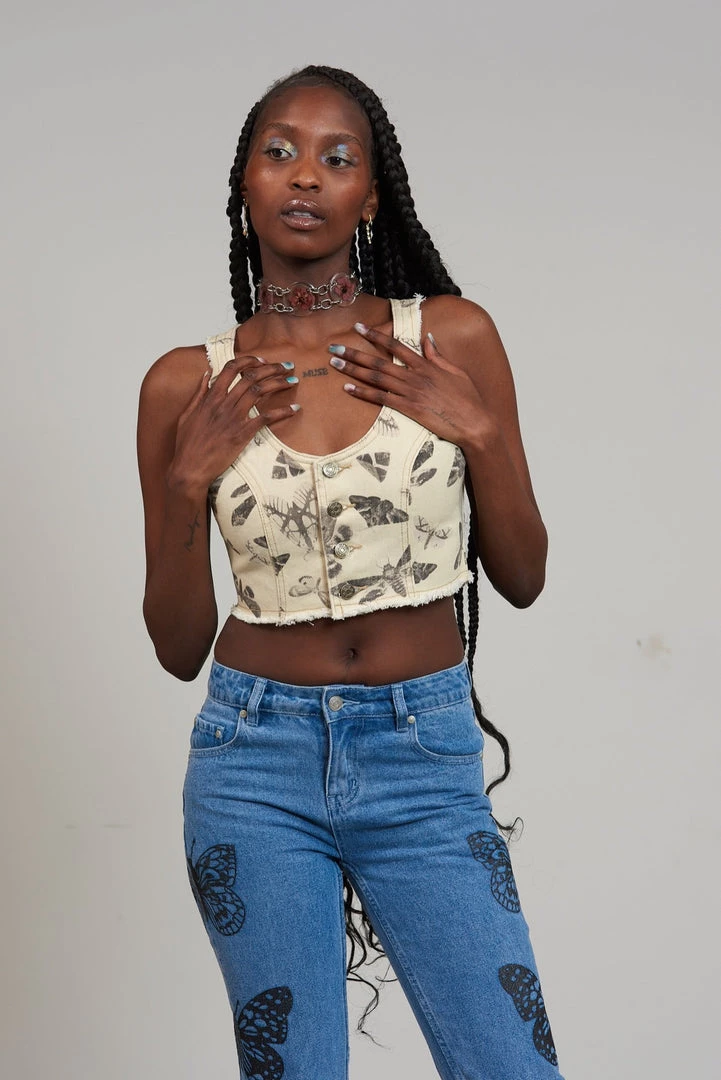 The Ragged Priest Milk It Wing Top WOMEN'S 4 The Ragged Priest Milk It Wing Top WOMEN'S