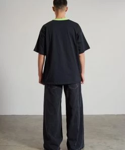 The Ragged Priest Ragged Short Sleeve Black Tee