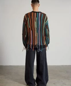 The Ragged Priest Shredded Knit Jumper