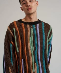 The Ragged Priest Shredded Knit Jumper