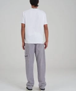 The Ragged Priest MEN'S Kickers Classics White Print And Embroidery Tee