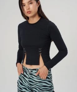 The Ragged Priest Milk It Split Top WOMEN'S