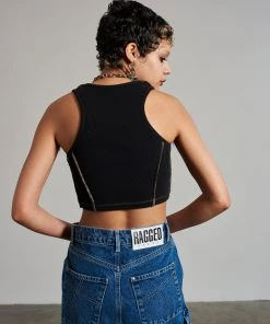 The Ragged Priest WOMEN'S Clone Vest - Black